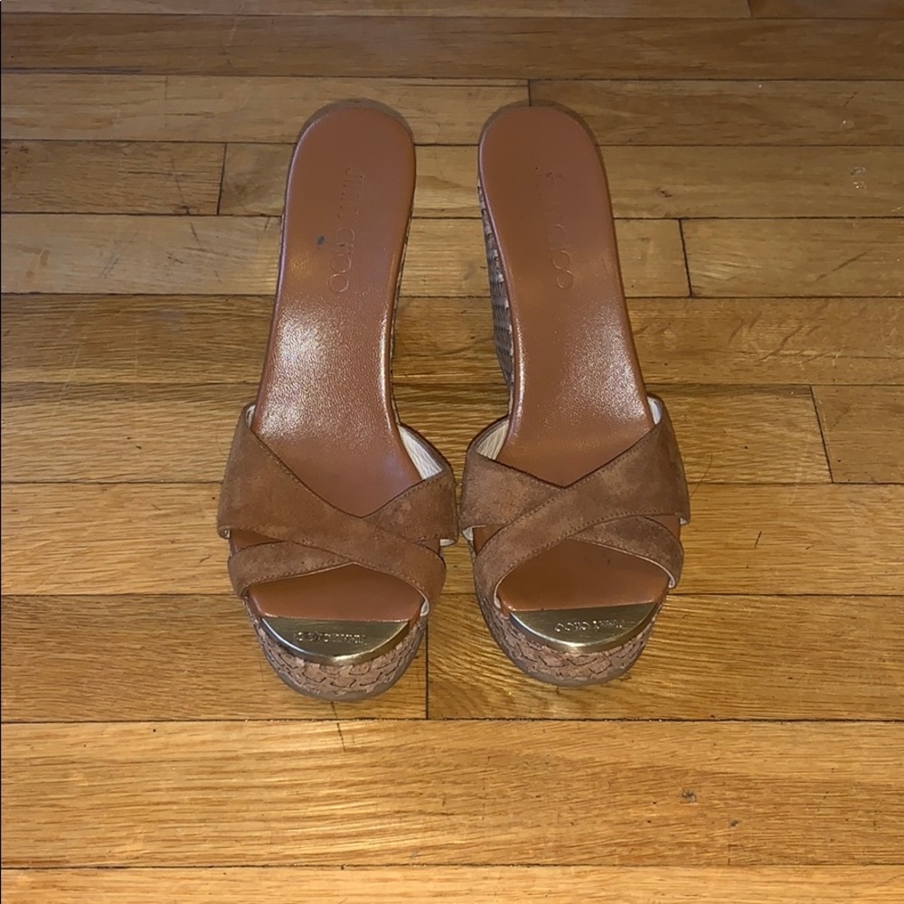 brown heels